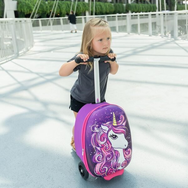 Find-20: Ride On Luggage with Scooter Suitcase