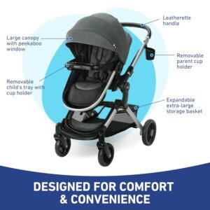 Find-9: Versatile 3-in-1 Stroller