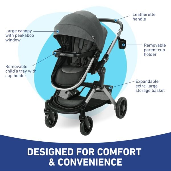 Find-9: Versatile 3-in-1 Stroller