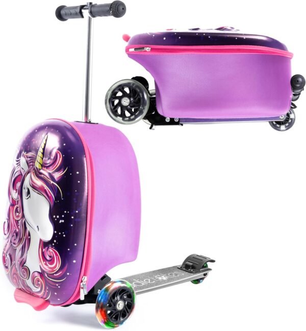 Find-20: Ride On Luggage with Scooter Suitcase - Image 4
