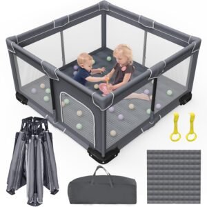 Find-19: Foldable baby flypen mat