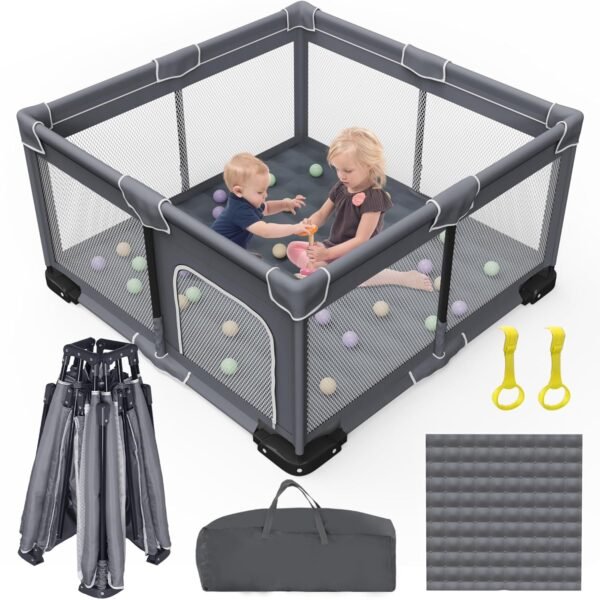 Find-19: Foldable baby flypen mat